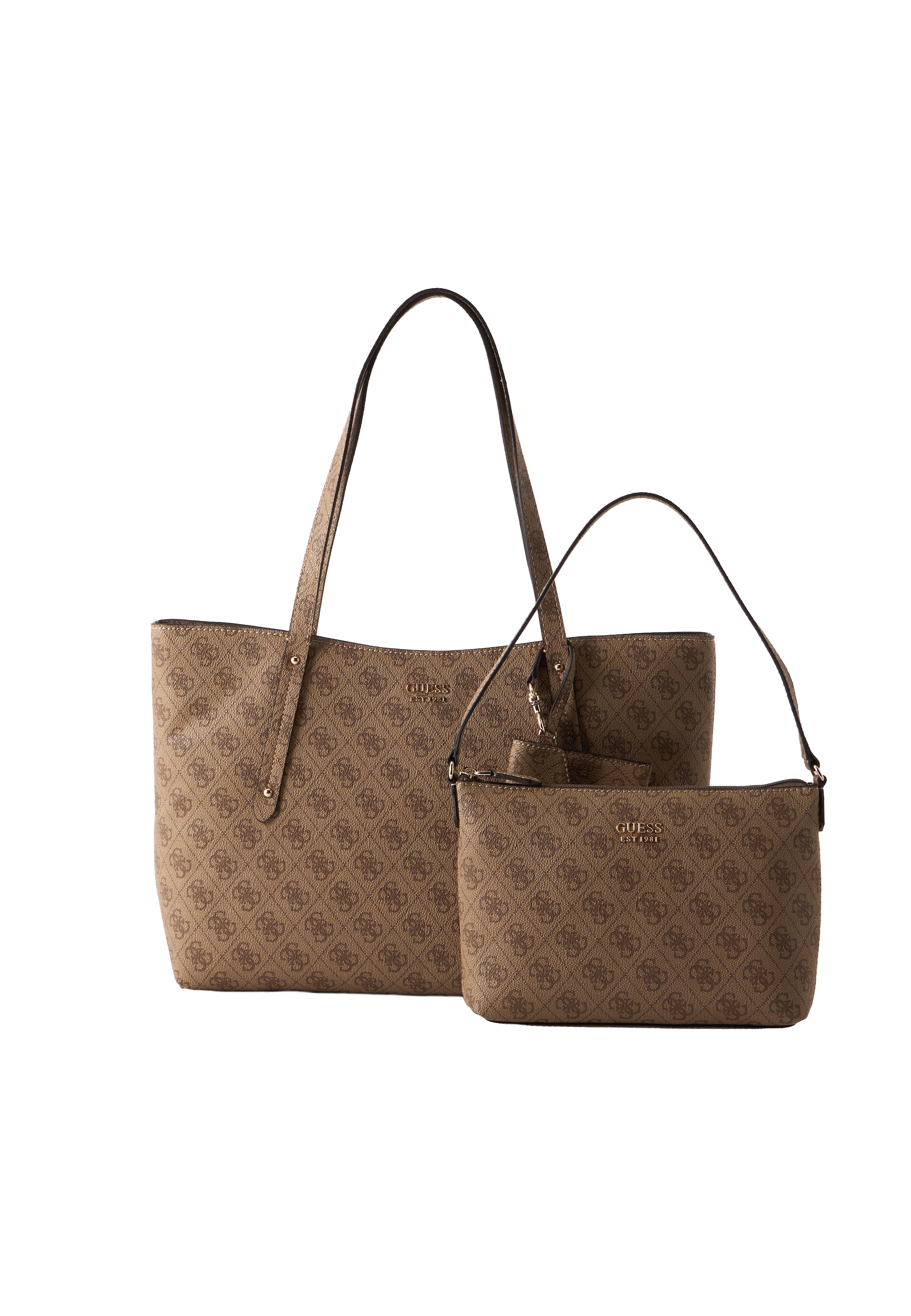 GUESS Shopper 'BRENTON' in One Size in braun / cappuccino, Produktansicht