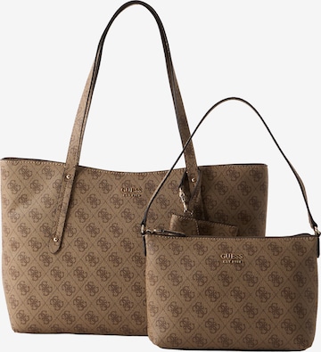 GUESS Шоппер 'BRENTON' в Коричневый: спереди