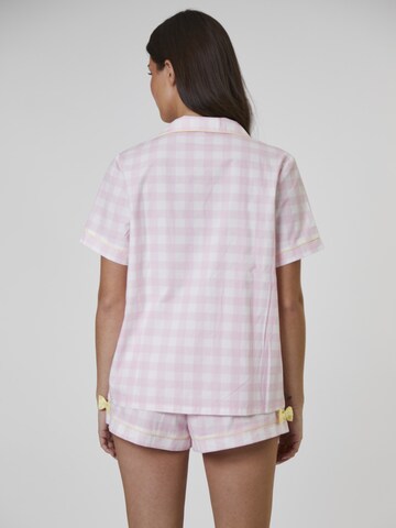 Loungeable Short Pajama Set in Pink