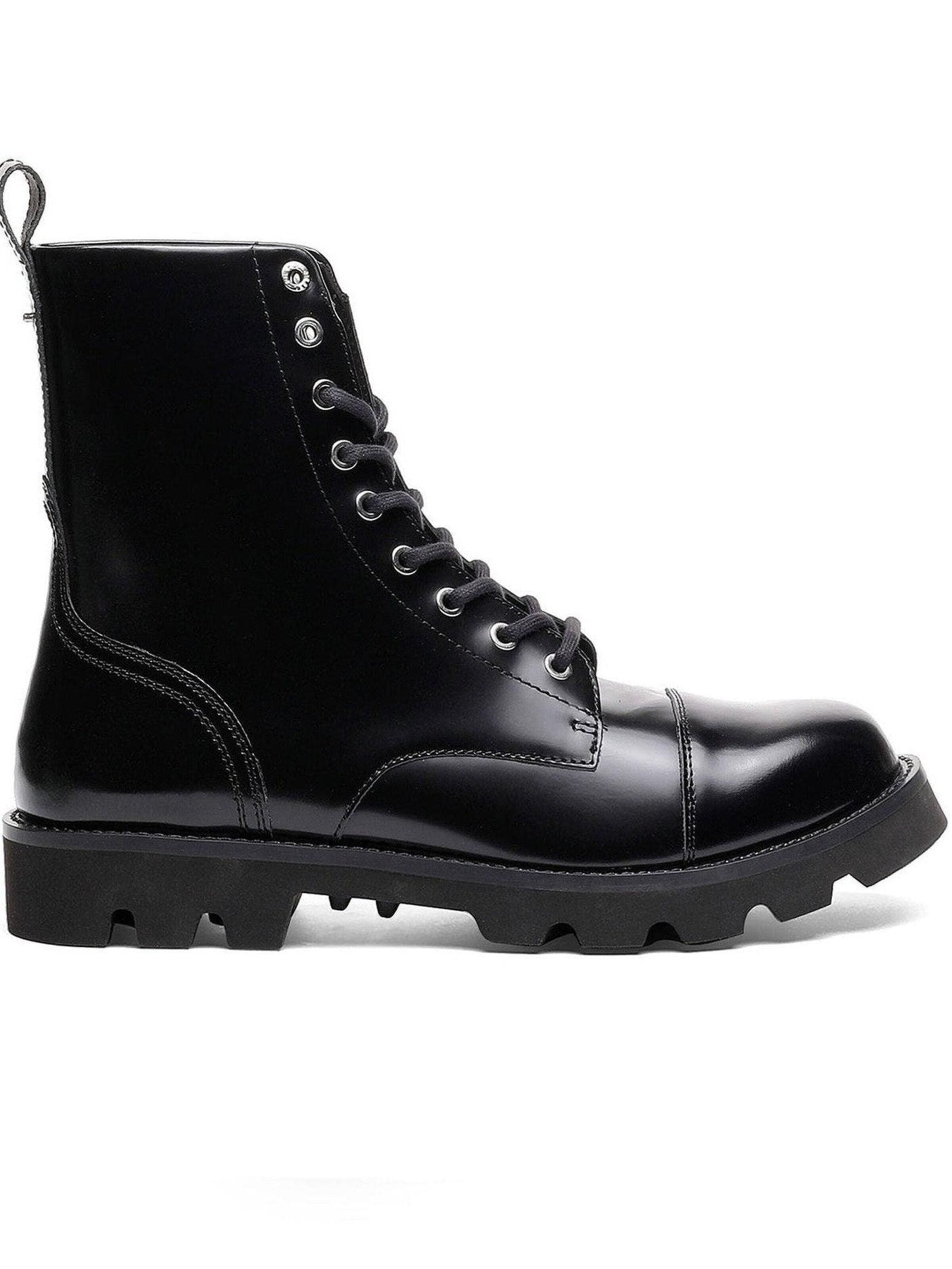 DIESEL - Botas 'D-KONBA MB P4471' em preto: frente