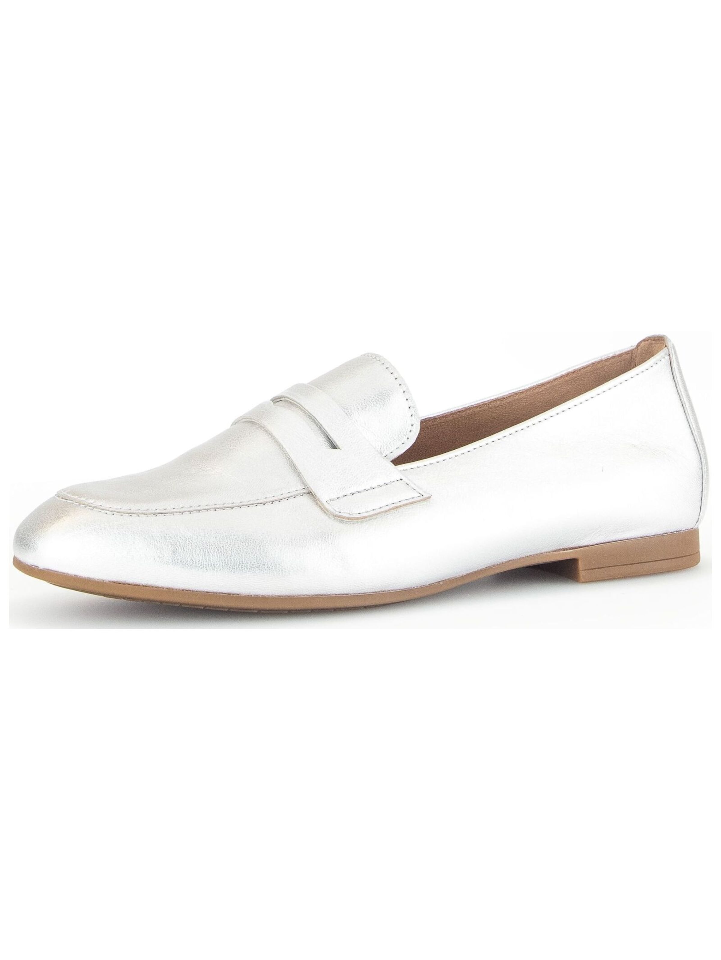 Chaussure basse GABOR en argent : devant