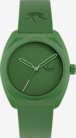 Orologio analogico 'PROJECT THREE' di ADIDAS ORIGINALS in verde: frontale