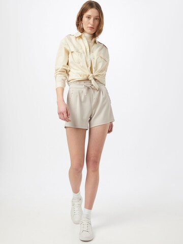 JDY Regular Shorts 'New Catia' in Beige