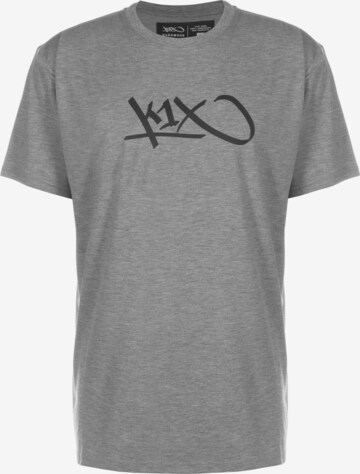 K1X Funktionsshirt 'Hardwood' in Grau: predná strana