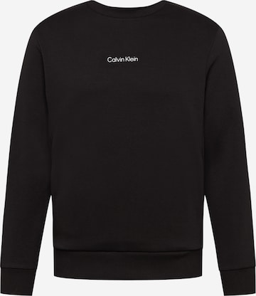 Calvin Klein Regular Sweatshirt in Schwarz: predná strana