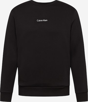 Calvin Klein Sweatshirt in Schwarz: predná strana