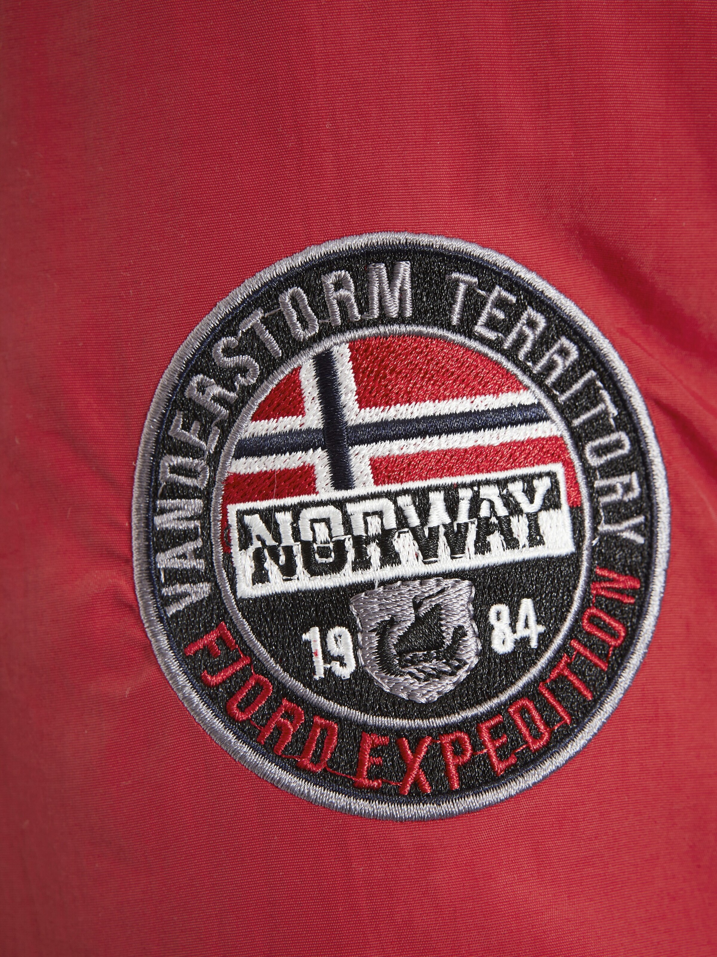 Jan Vanderstorm Winterparka 'Tommen' in Rot