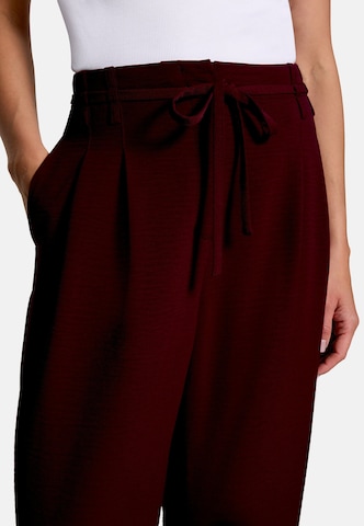 Slimfit Pantaloni di zero in rosso