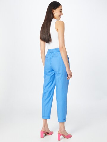 UNITED COLORS OF BENETTON Regular Pleat-Front Pants in Blue