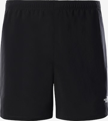 THE NORTH FACE Regular Funktionsshorts in Schwarz: predná strana