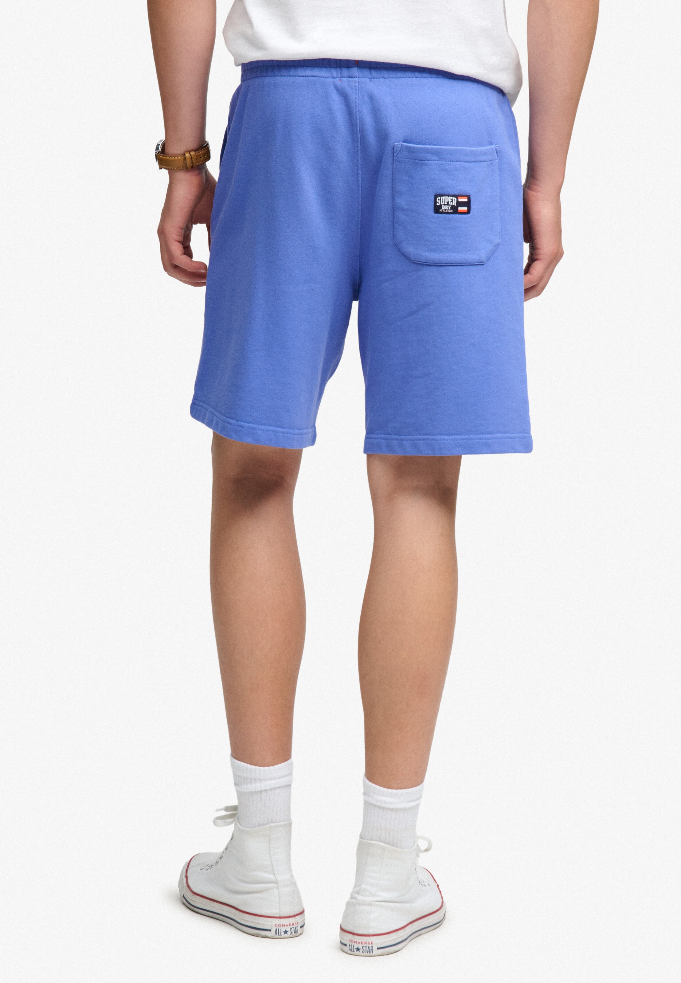 Superdry & Co Regular Broek 'Essential' in Blauw