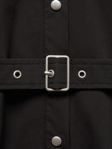 Robe-chemise 'Corintio' MANGO en noir