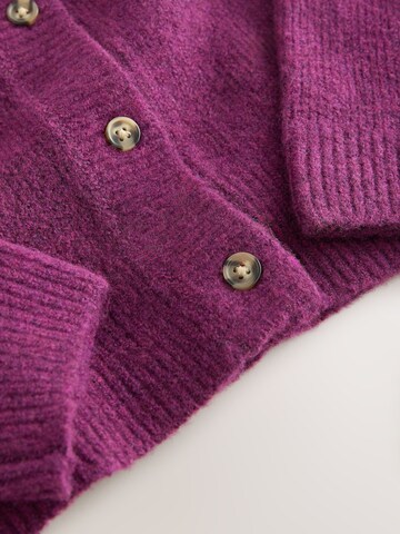 Next Knit cardigan in Purple