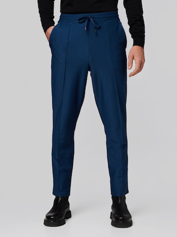 ABOUT YOU x Kevin Trapp Regular Pants 'Cornelius' in Blue: front