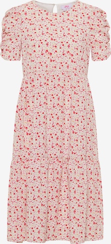 MYMO Letní šaty – pink: přední strana