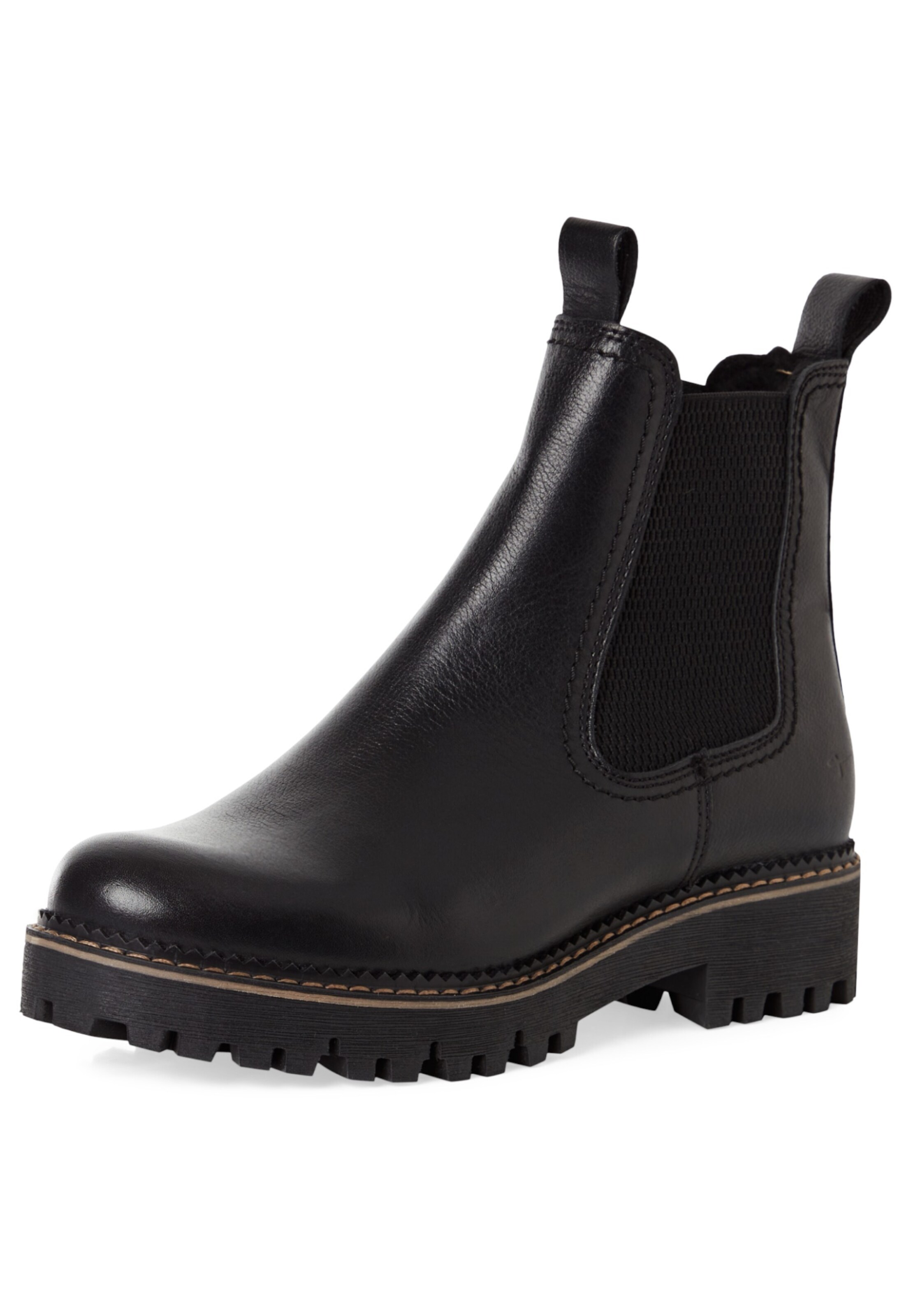 Tamaris - Botas chelsea em preto: frente