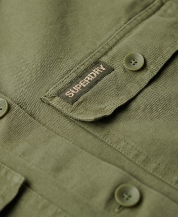 Veste mi-saison Superdry en vert