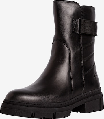 Tamaris Боти Chelsea в черно: отпред