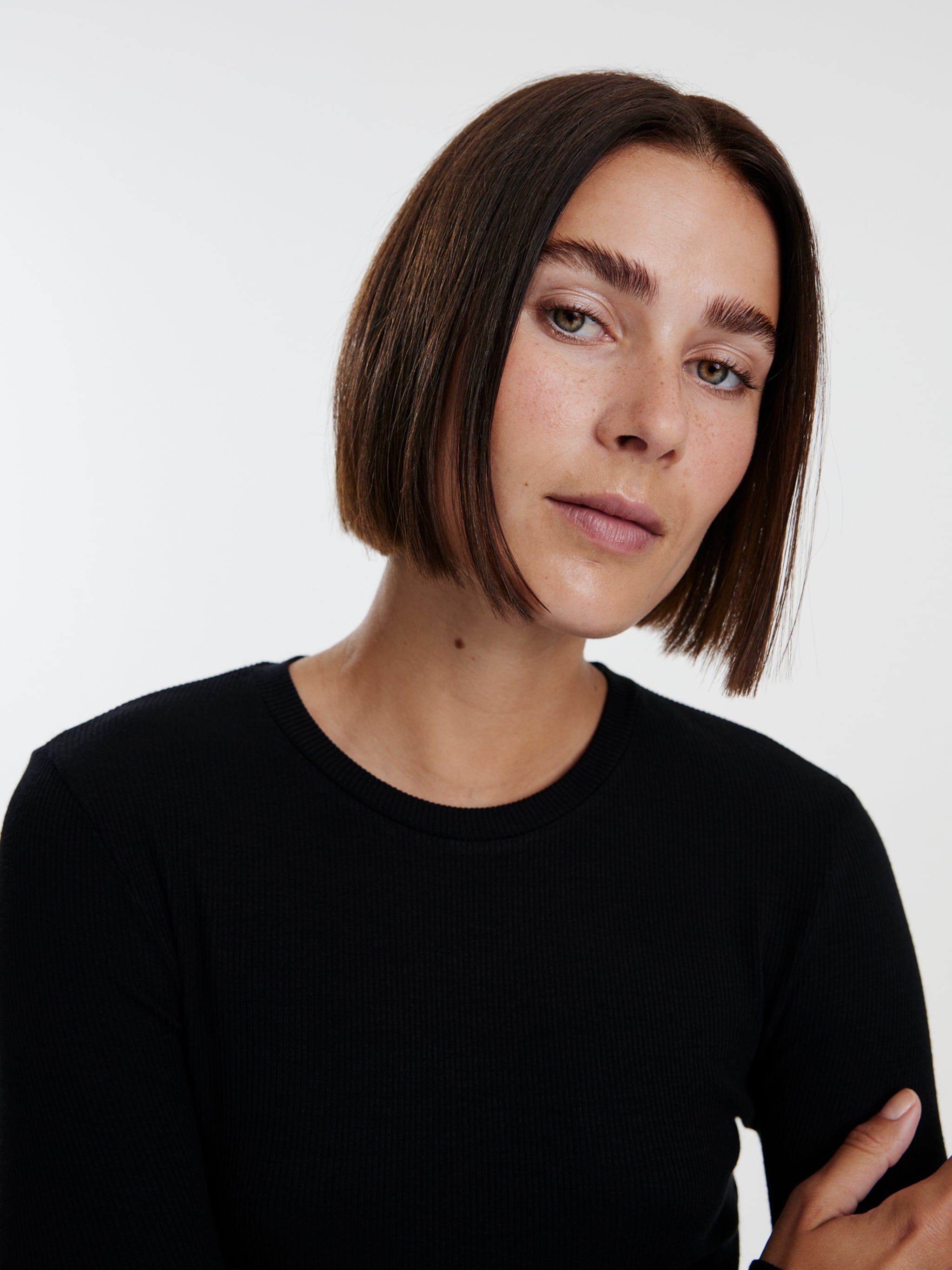 EDITED Producten Shirt 'Inoa' Zwart