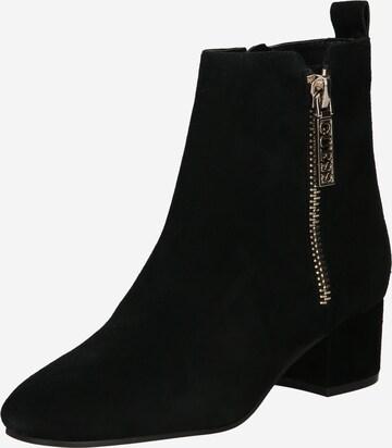 Bottines 'Saeda' GUESS en noir : devant