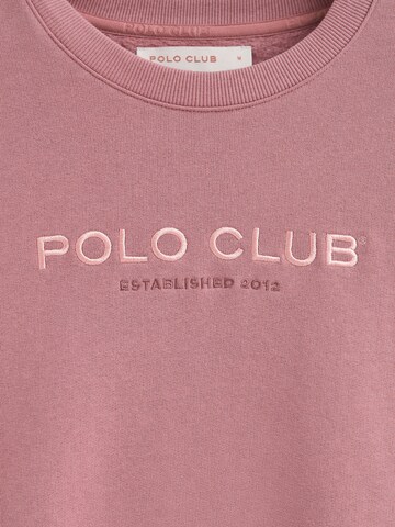 Polo Club Sweatshirt in Pink