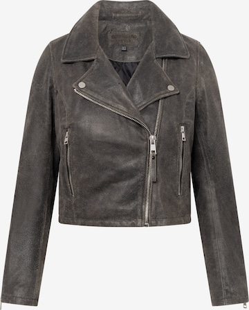 Veste mi-saison ' Katie Biker ' Bolongaro Trevor en gris : devant