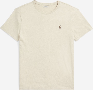 T-Shirt Polo Ralph Lauren en beige : devant