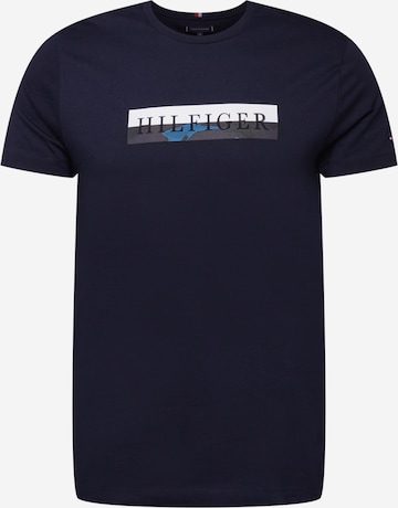 TOMMY HILFIGER T-Shirt in Blau: predná strana