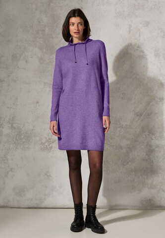 CECIL Knitted dress in Purple
