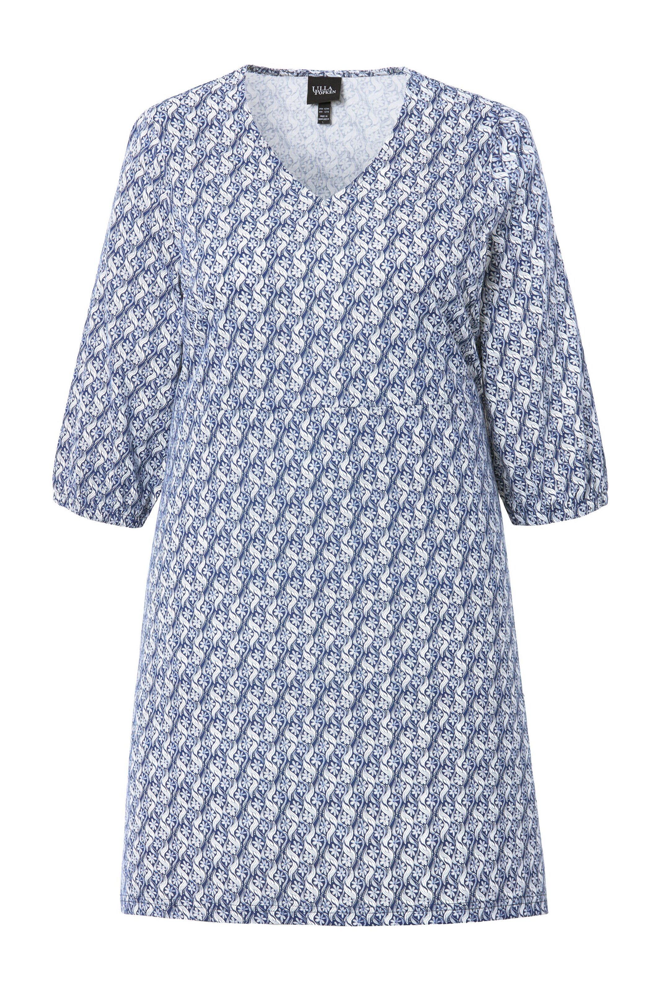 Ulla Popken Dress in Blue: front