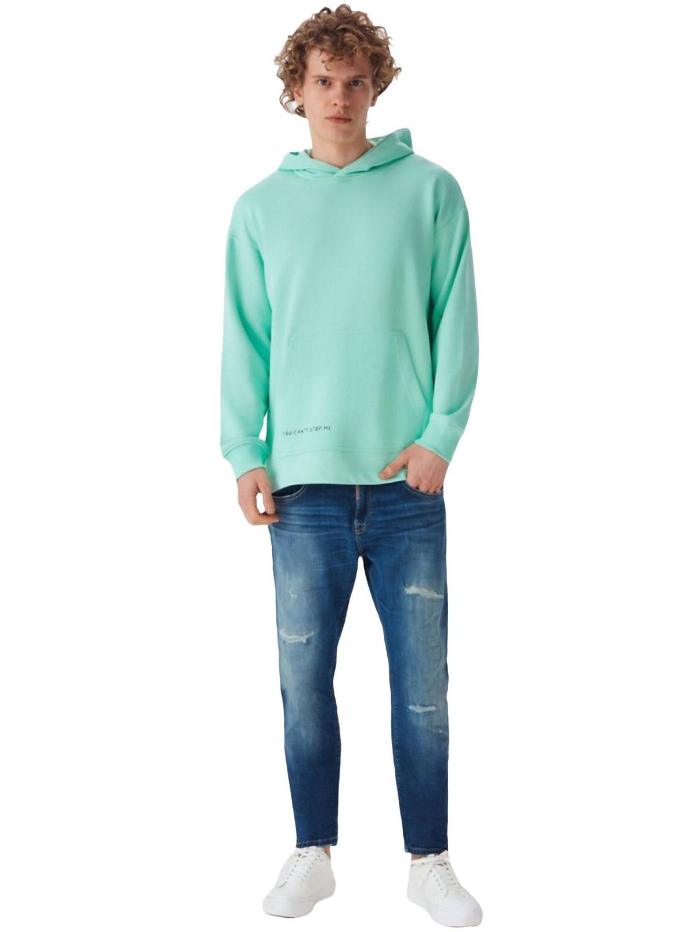 LTB Jeans - Sudadera 'LTB Jeans Herren-Sweatshirt' en verde