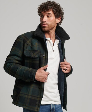 Superdry Between-Season Jacket in Green: front