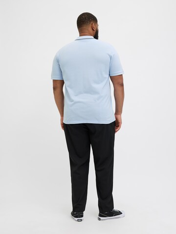 mėlyna Jack & Jones Plus Marškinėliai 'JJHudson'
