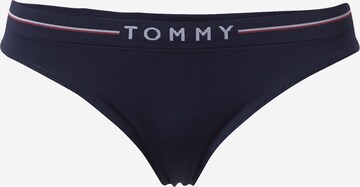 Tommy Hilfiger Underwear Tanga – modrá: přední strana