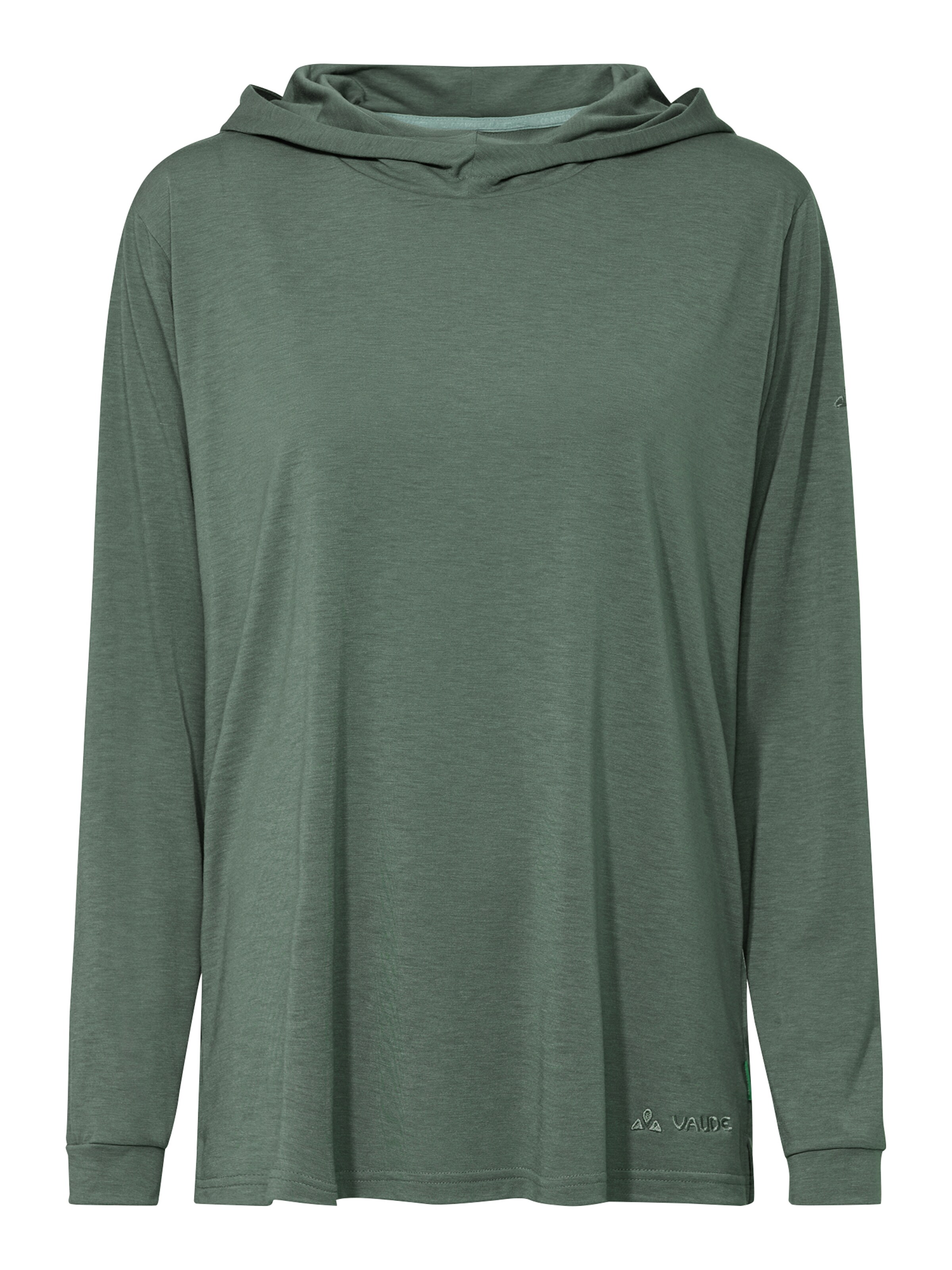 VAUDE Functioneel shirt 'Mineo' in Groen: voorkant