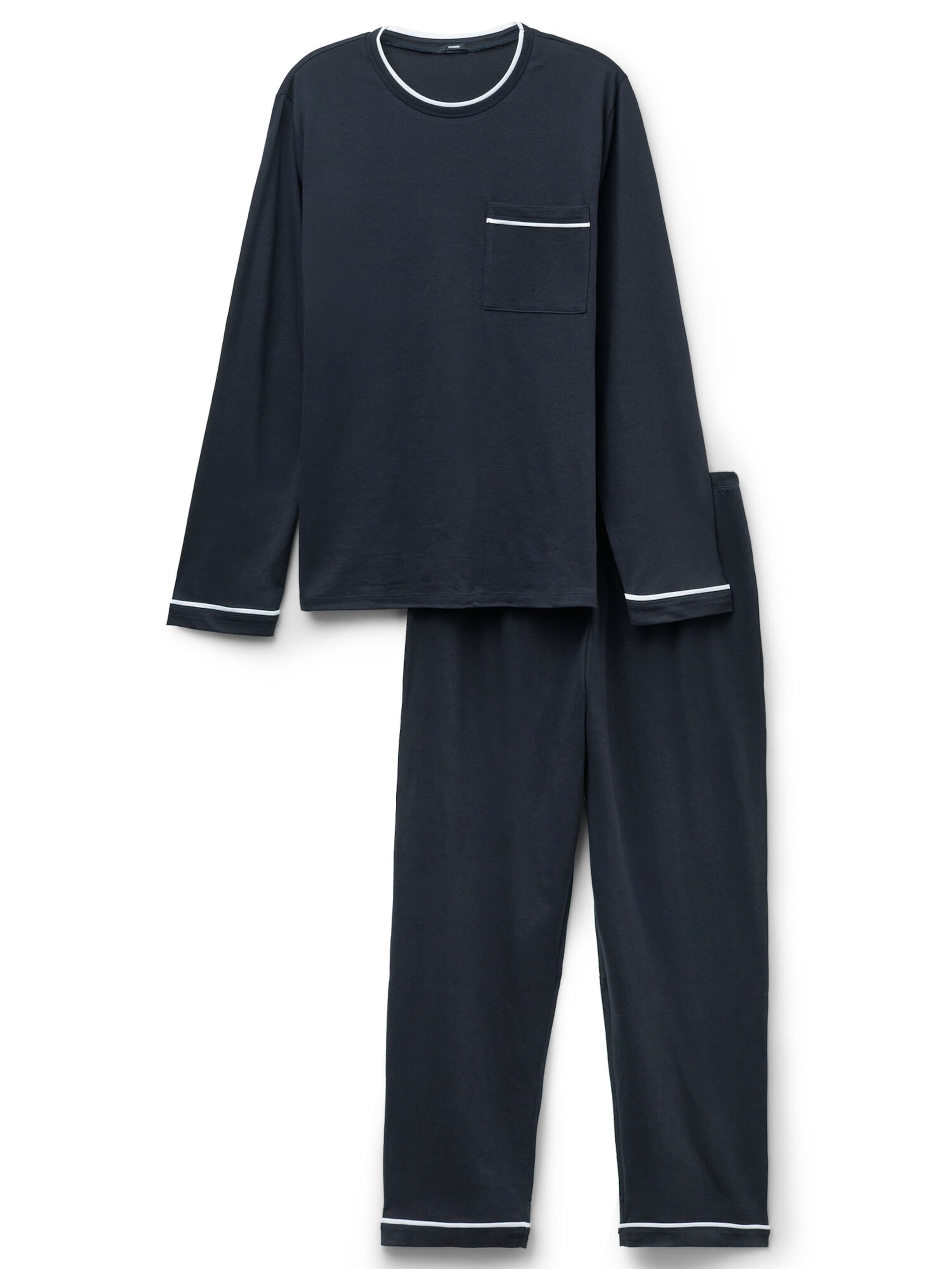 Tezenis Long Pajamas in Blue: front