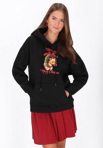 Sweat-shirt 'Pop' MYMO en noir : devant
