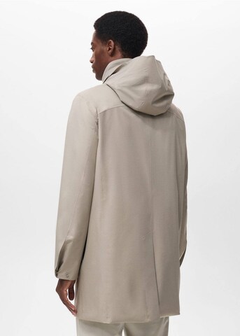 MANGO MAN Between-Seasons Coat 'Area' in Grey