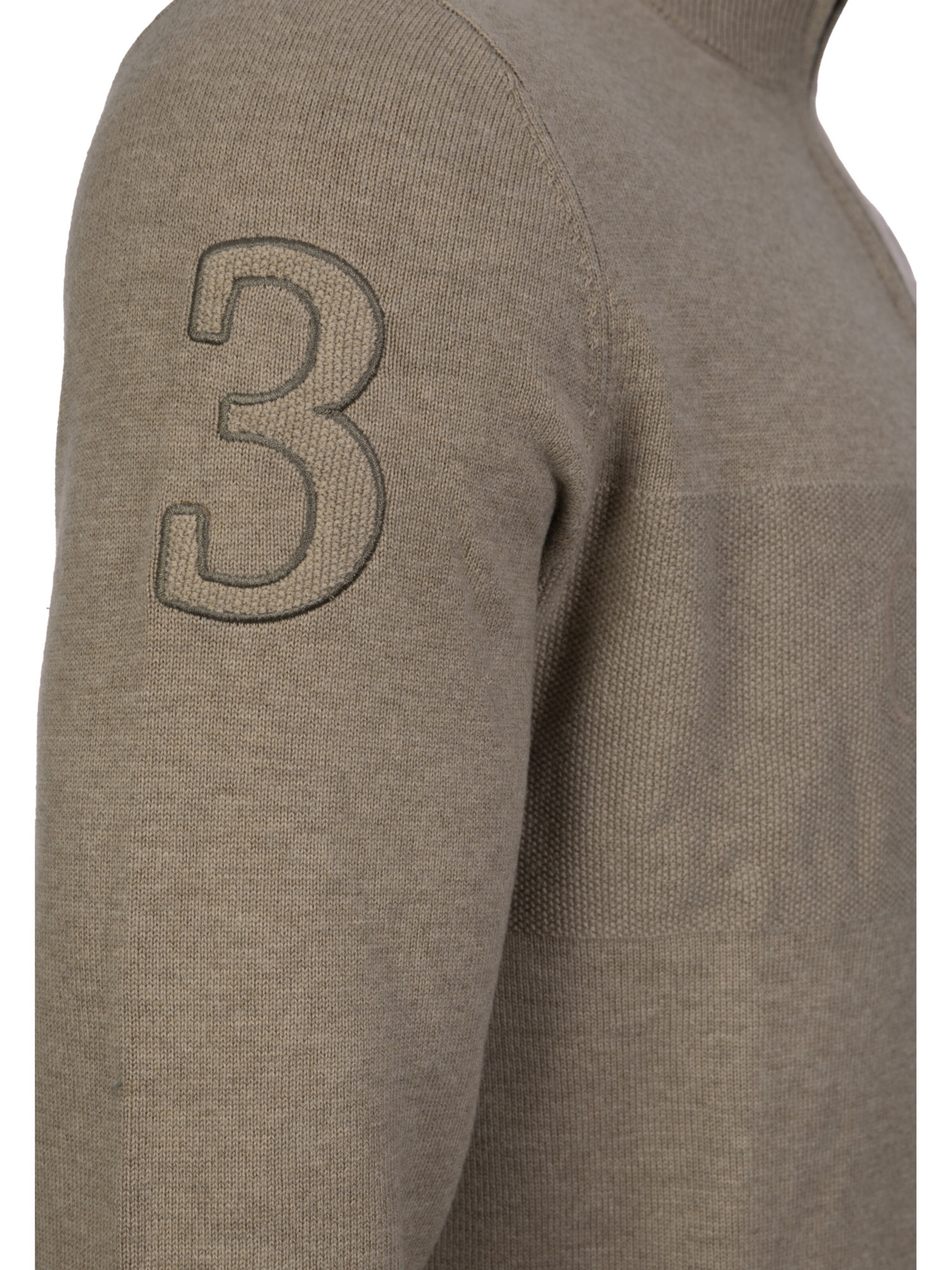 La Martina Trui 'MBSG30' in Beige