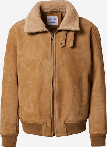 DAN FOX APPAREL Winter Jacket 'JULIEN' in Brown: front