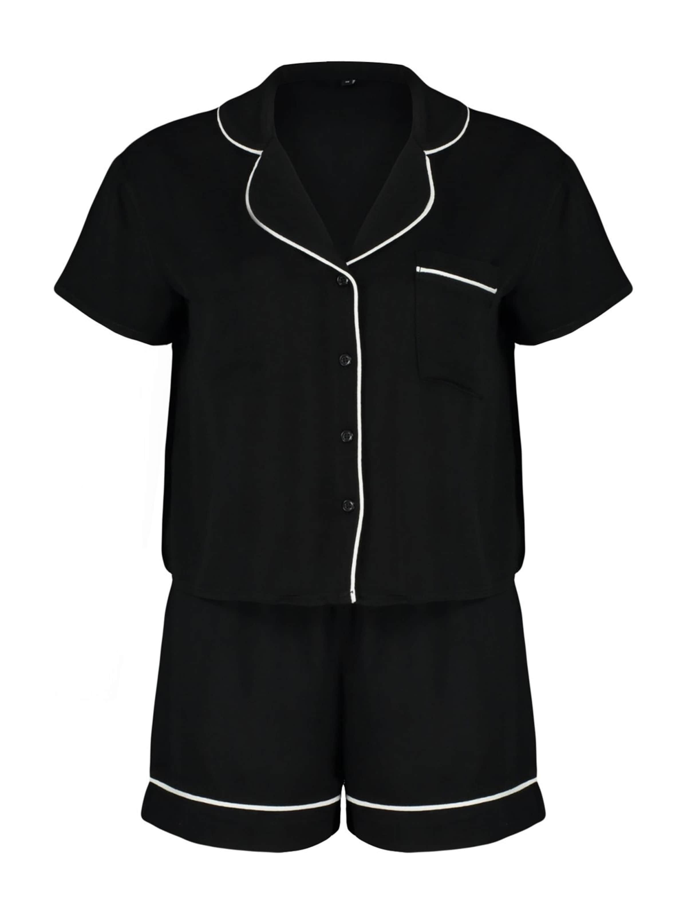 Shorty di Trendyol in nero: frontale