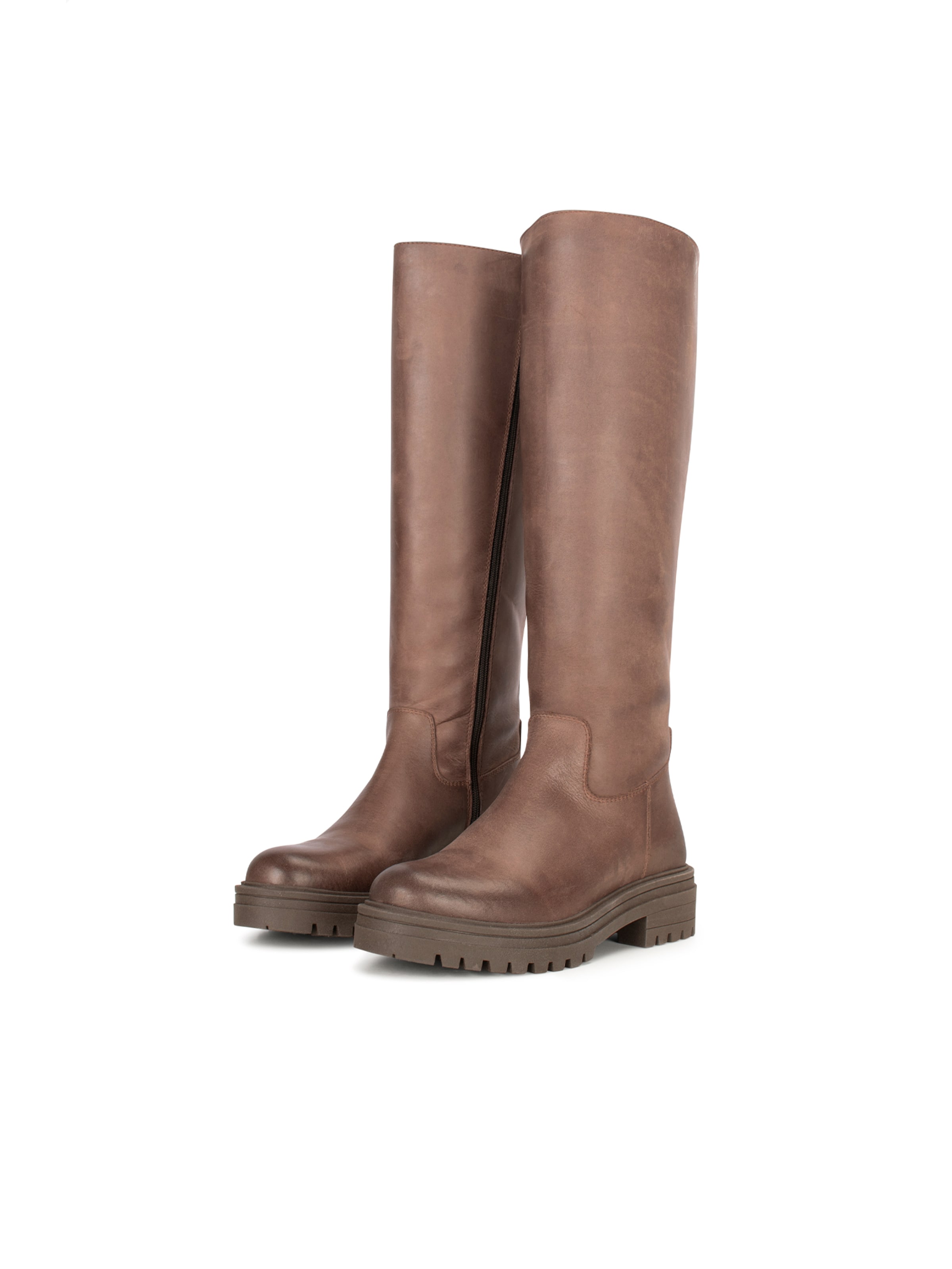 PS Poelman Сапоги 'Monk' в Коричневый