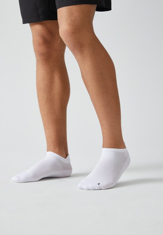 SNOCKS Ankle Socks in White