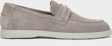 Estro Moccasin '09-4834' in Beige: front