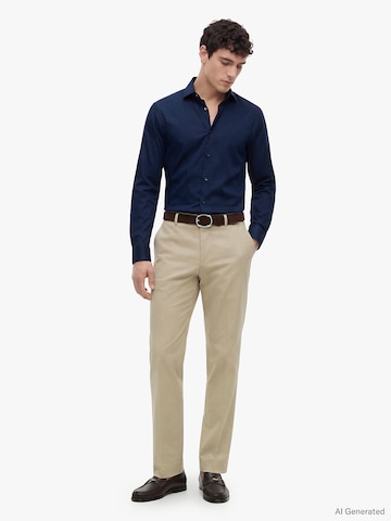 TOMMY HILFIGER Slim fit Business shirt in Blue
