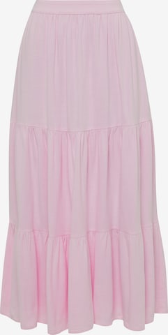 Tussah Skirt 'DALTON' in Pink: front