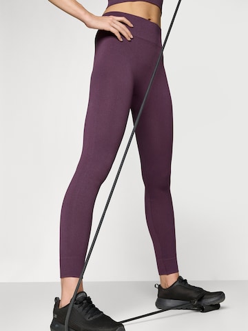ONLY PLAY Skinny Sporthose 'ONPJAIA' in Lila
