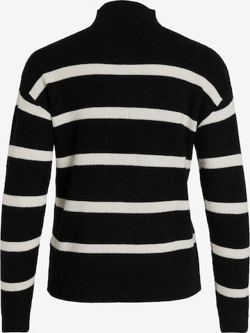 VILA Sweater in Black