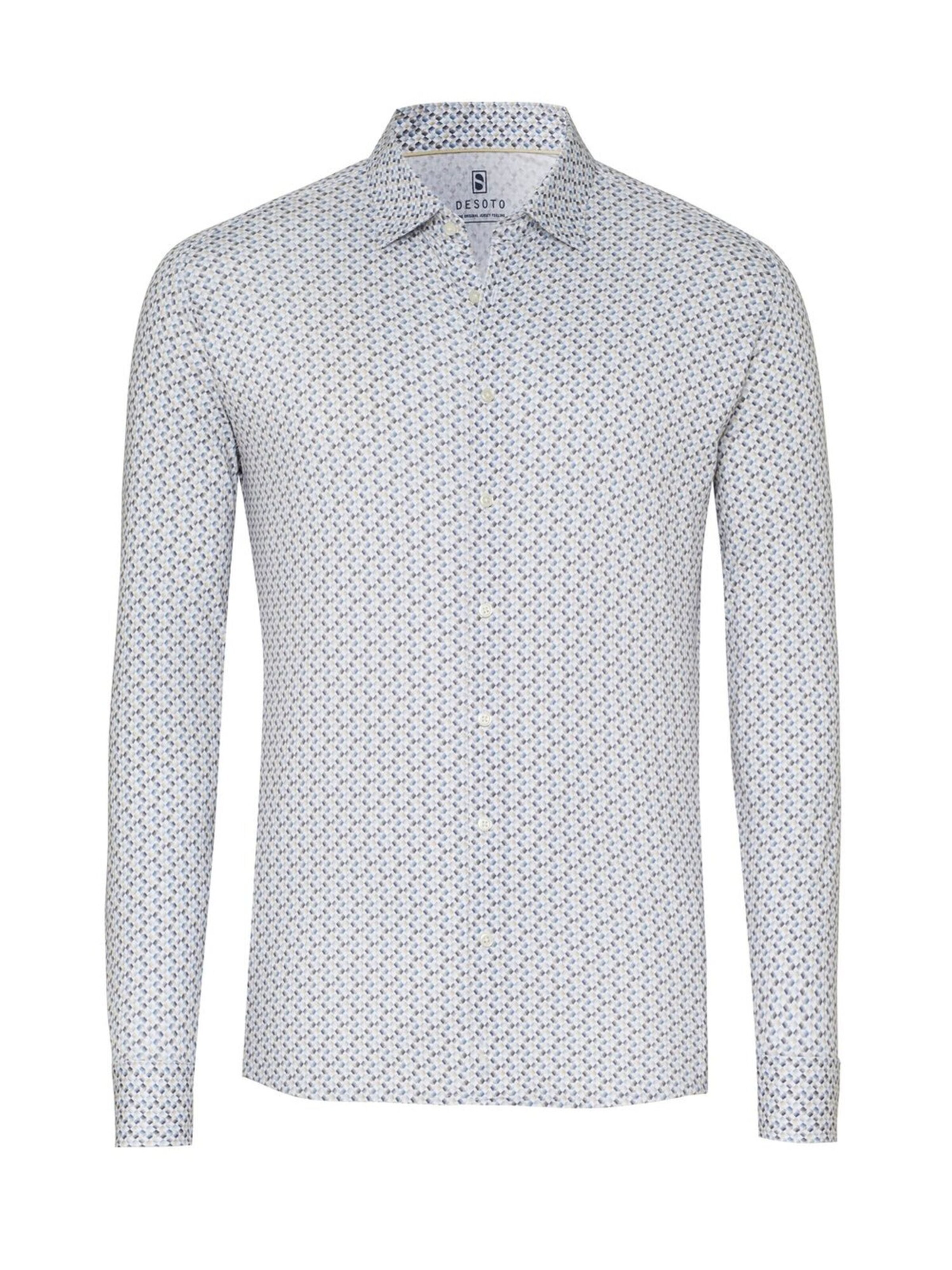 Chemise DESOTO en beige : devant