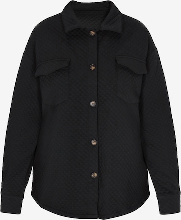 Veste mi-saison MIMO en noir : devant